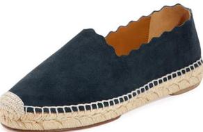 LaurenFlatScallopedEspadrille,Overseas